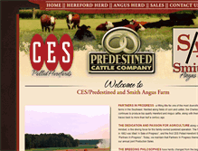 Tablet Screenshot of ces-predestined.com